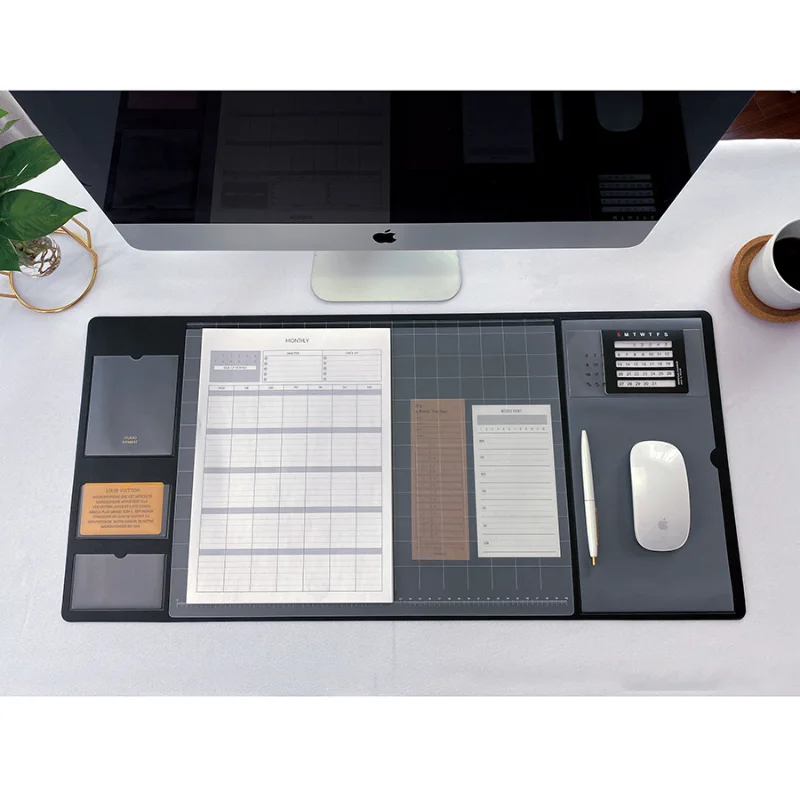 Gaming Keyboard And Mouse - Taşınabilir Not Defteri Büyük Mouse Pad