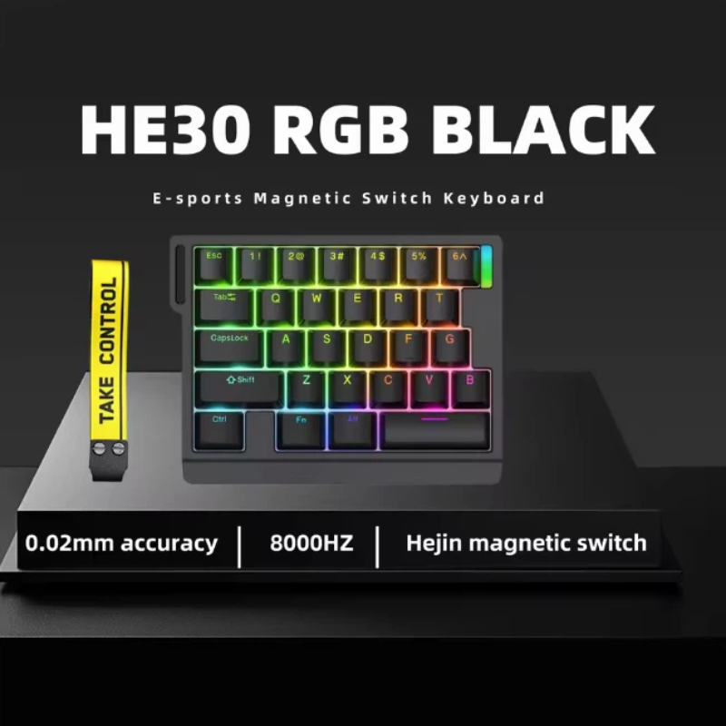 Gaming Keyboard Not Typing - HE30 Tek Elle Kullanımlı Manyetik Eksenli