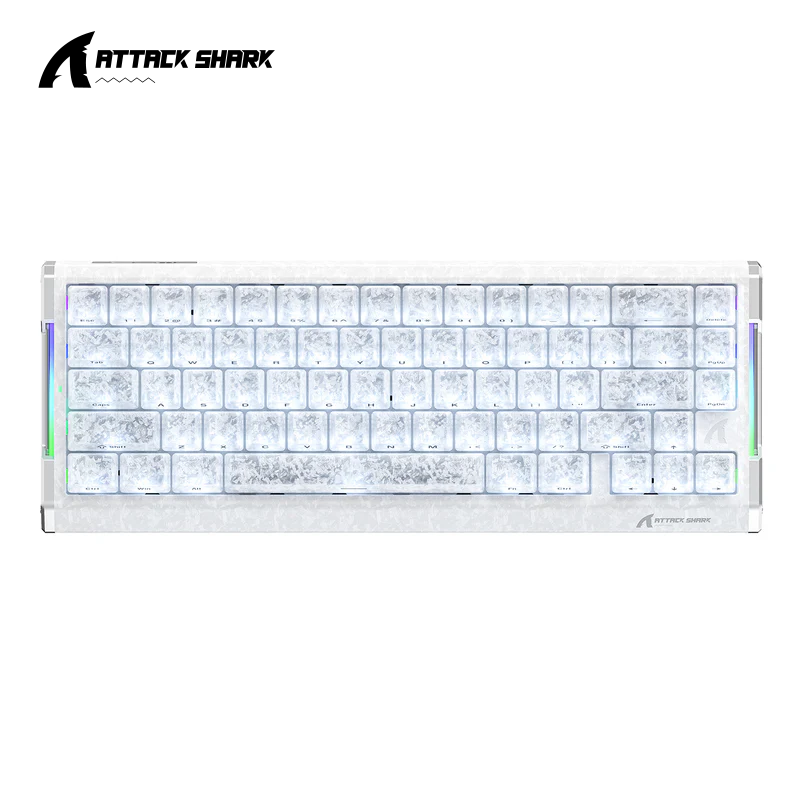 Gaming Keyboard Hot Swappable - ATTACK SHARK, R68 HE, Mekanik Klavye,