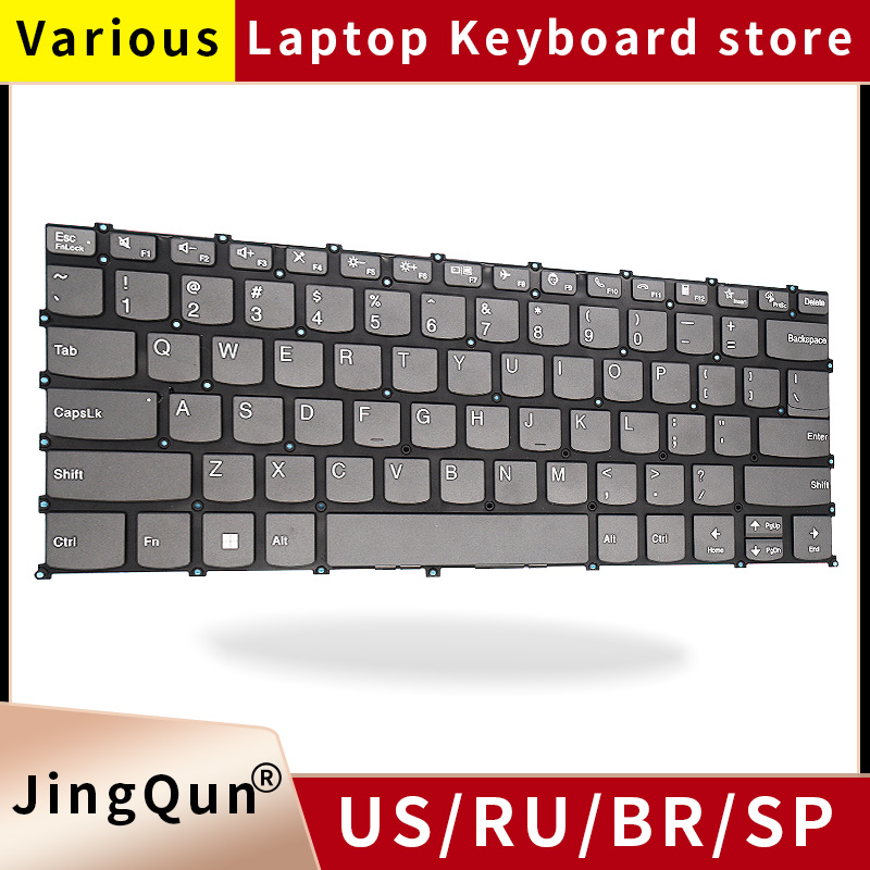Gaming Keyboard Backlit - İngiltere İspanyolca PT-BR Brezilya Arkadan Aydınlatmalı