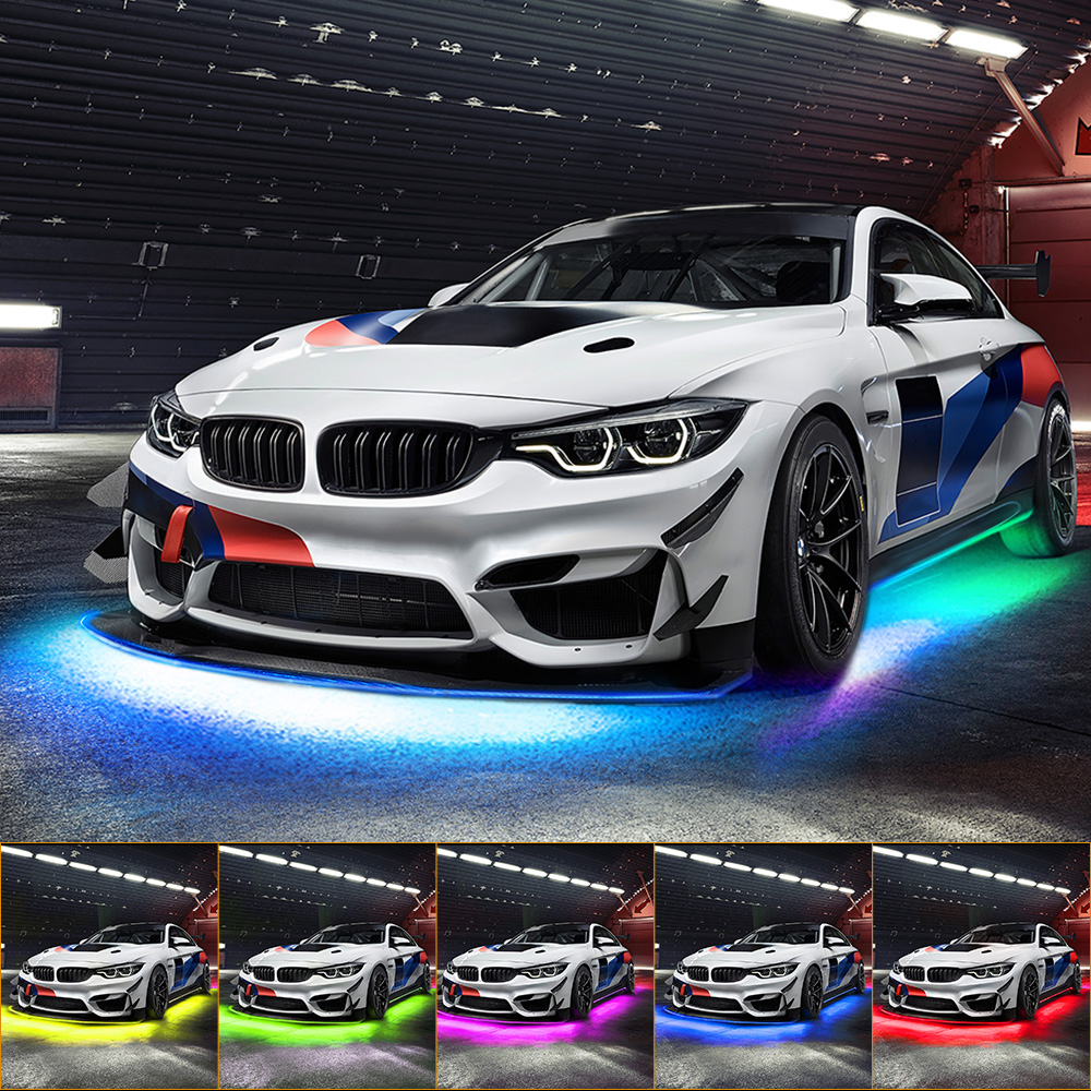 Neon LED RGB araba Underglow a - Rgb Underglow Strip incelemesi ve fiyatı