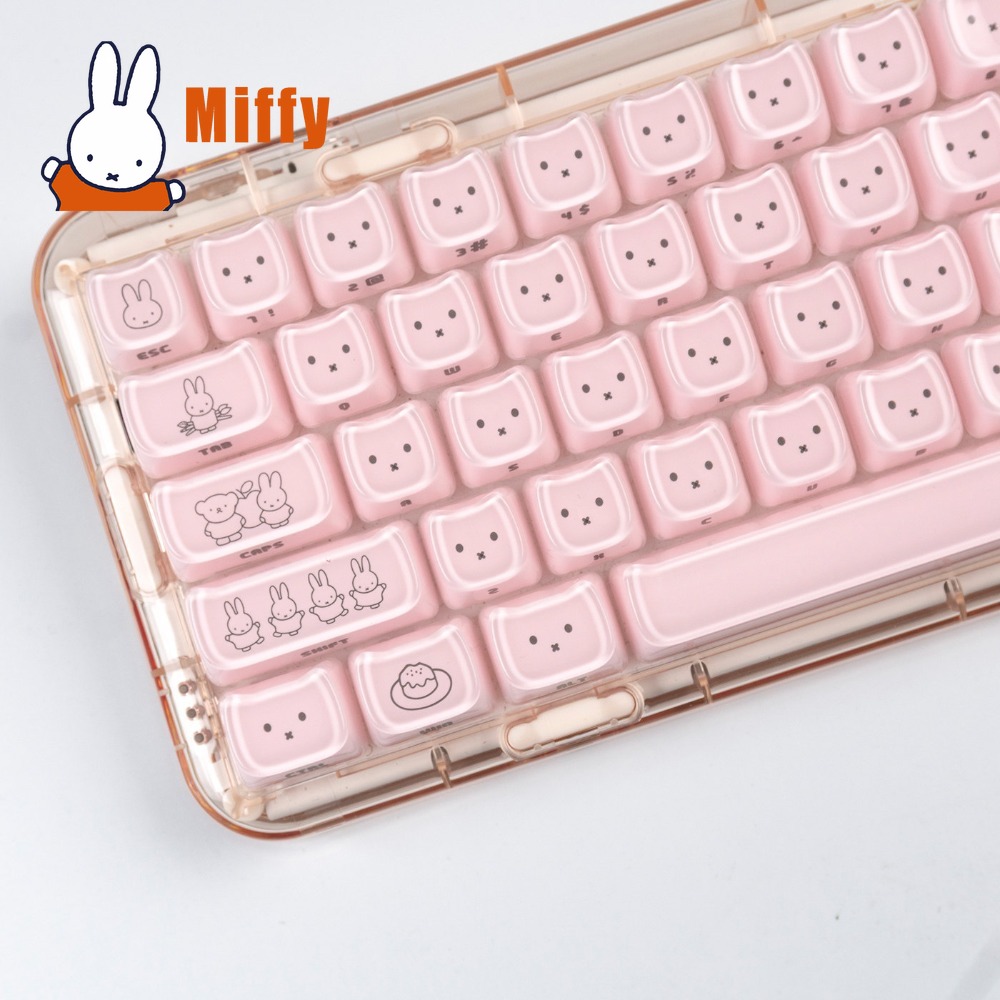 Kawaii Miffy Keycaps Sevimli T - Gaming Keyboard Ergo incelemesi ve fiyatı