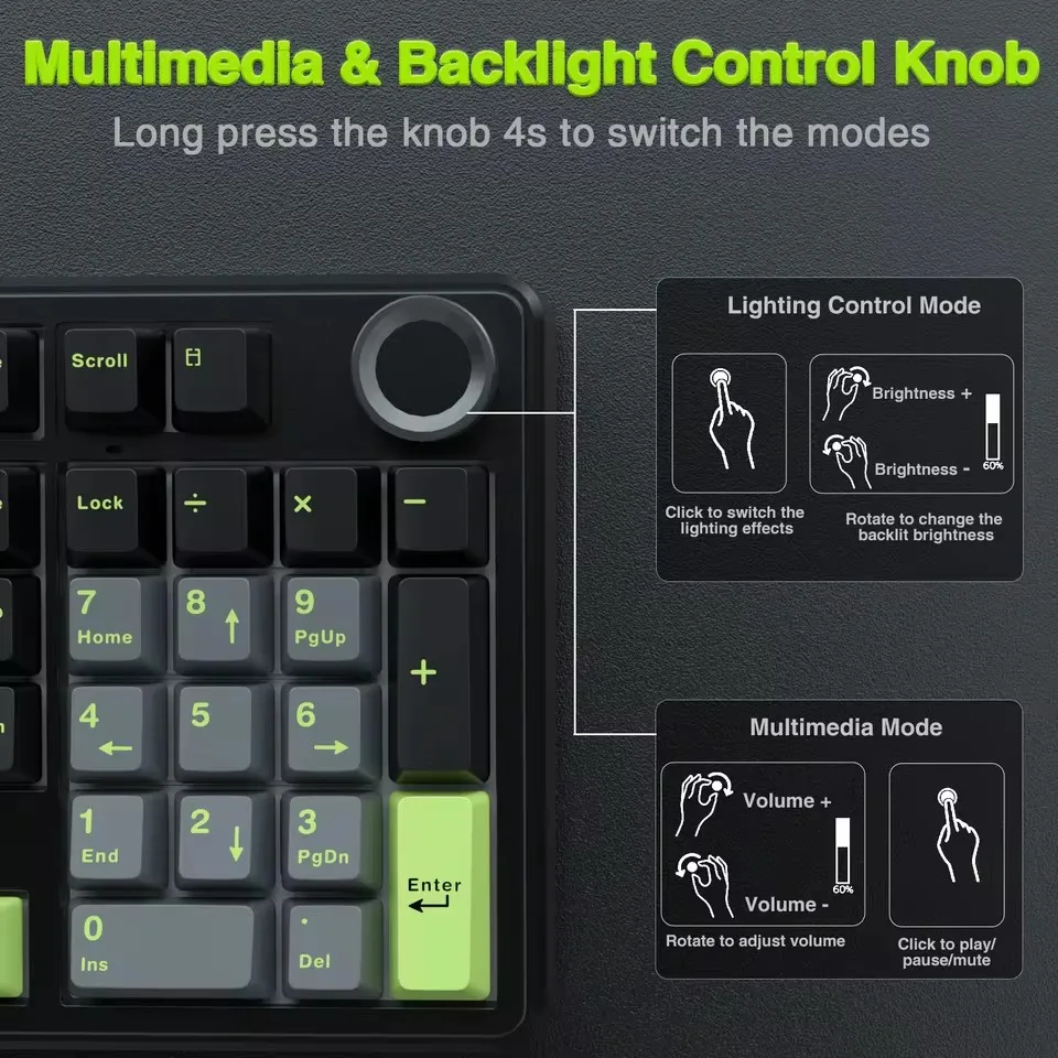 AULA F99PRO Oyun Mekanik Klavy - Gaming Keyboard Hot Swappable incelemesi ve fiyatı