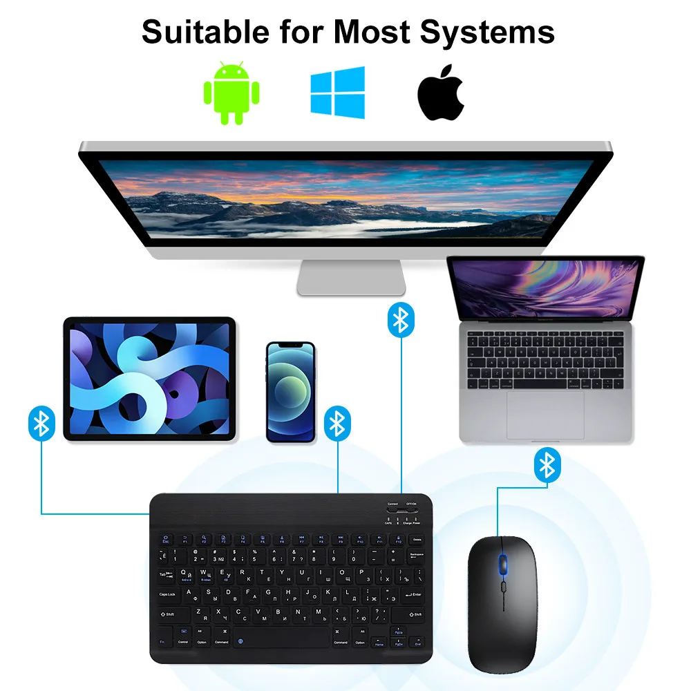 Yeni 2025 Bluetooth Kablosuz K - Gaming Keyboard And Mouse Wireless incelemesi ve fiyatı
