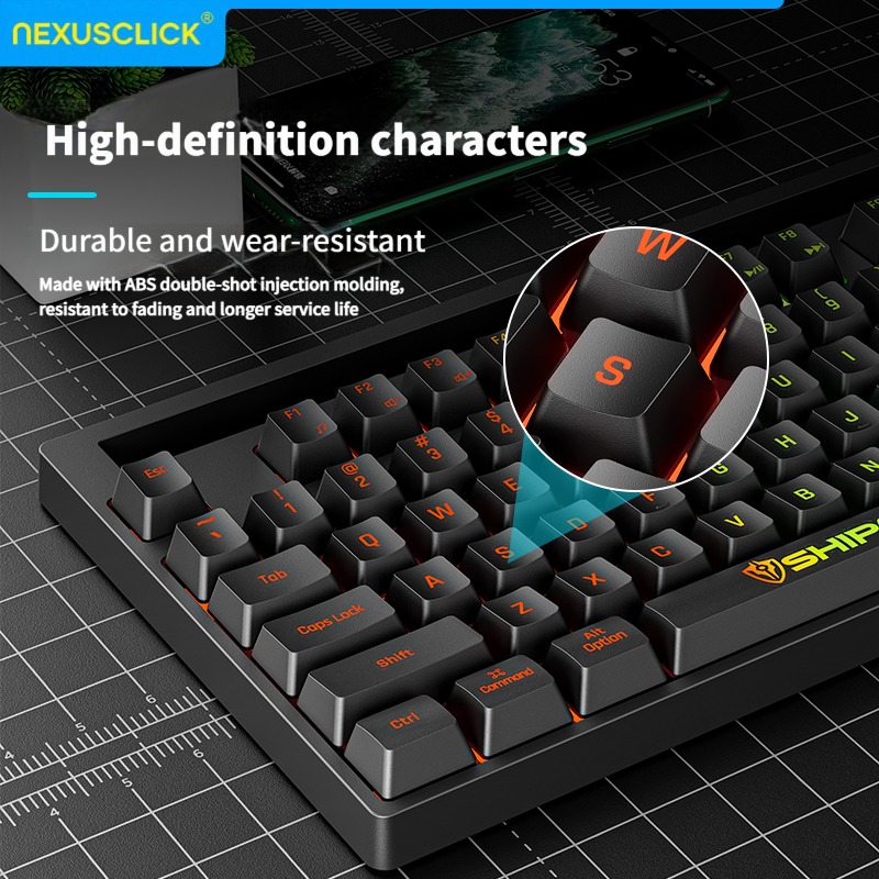 NexusClick Sıcak Fırsat 87 Tuş - Gaming Keyboard Bundle incelemesi ve fiyatı