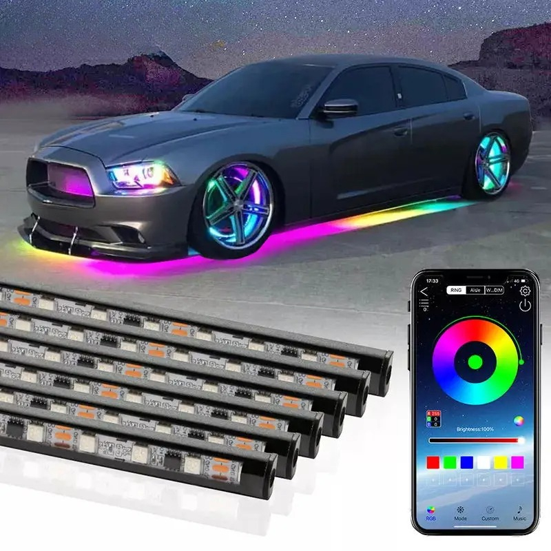 KIEND Araba Esnek Underglow Şe - Rgb Underglow Strip incelemesi ve fiyatı