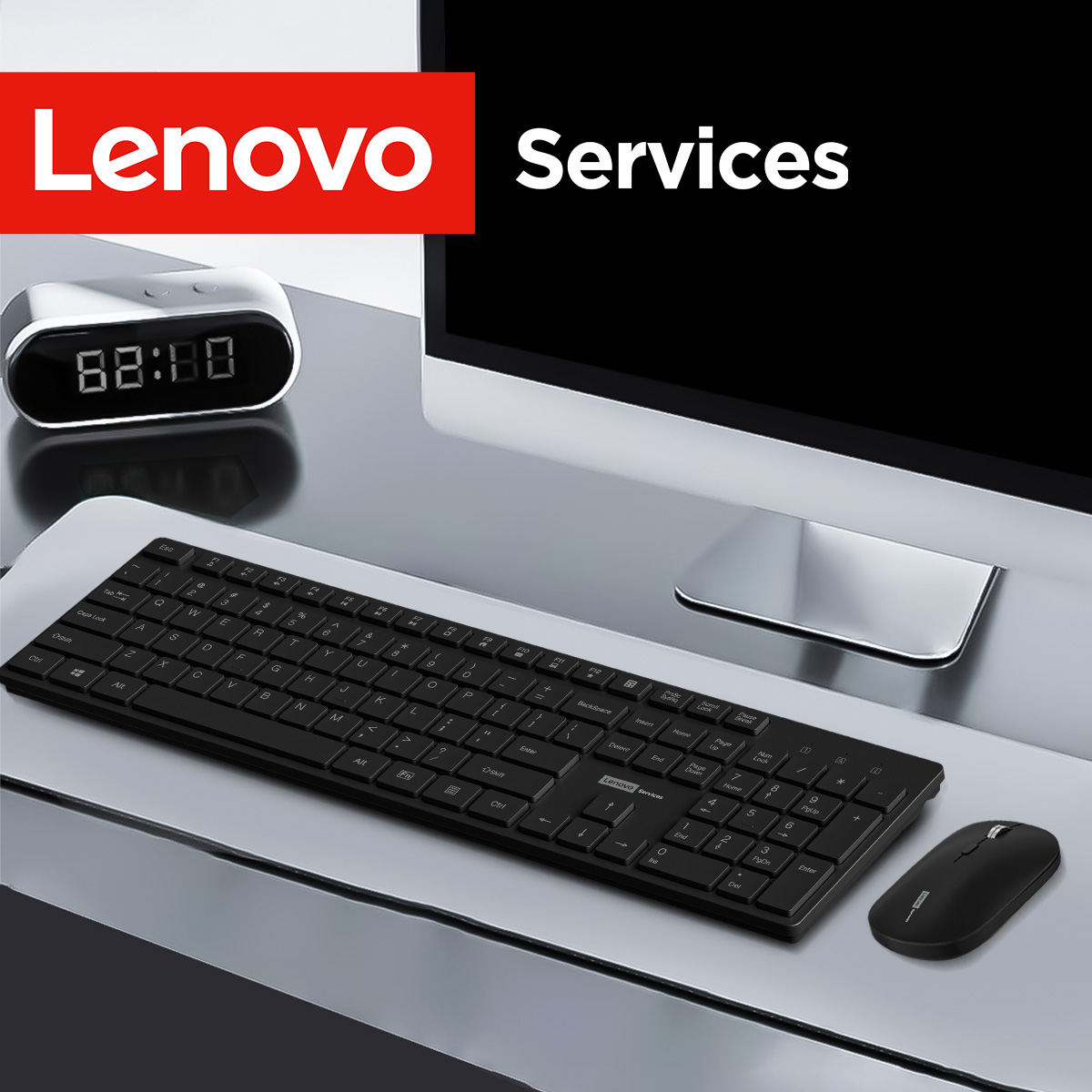 Lenovo KN220 Sessiz 2.4G Kablo - Gaming Keyboard And Mouse Wireless incelemesi ve fiyatı