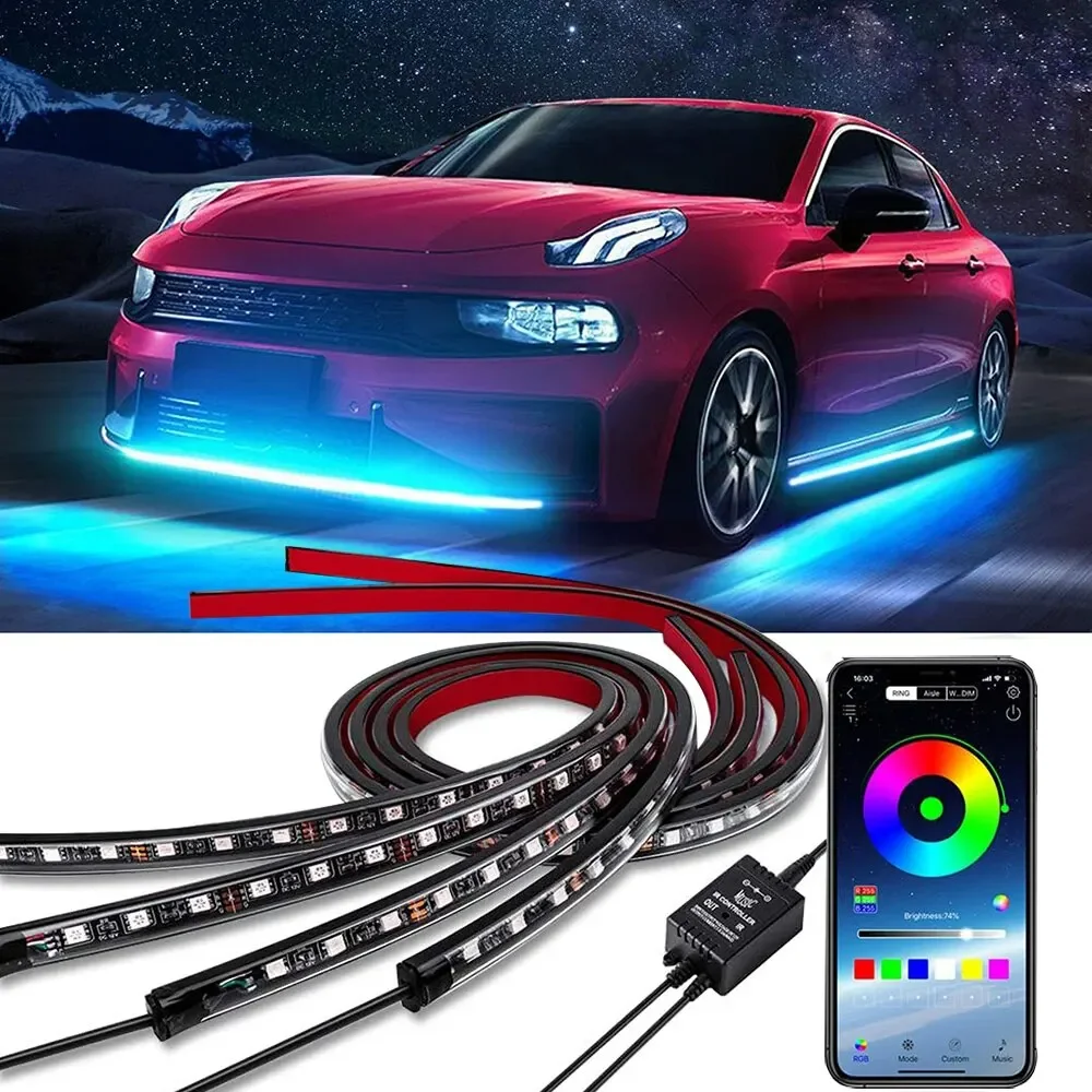 Neon LED RGB Araba Altı Aydınl - Rgb Underglow Strip incelemesi ve fiyatı