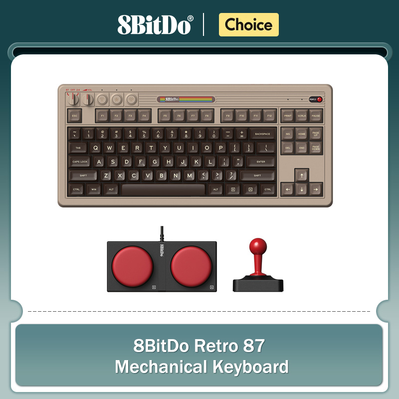 8BitDo Retro Mekanik Klavye, B - Gaming Keyboard Hot Swappable incelemesi ve fiyatı