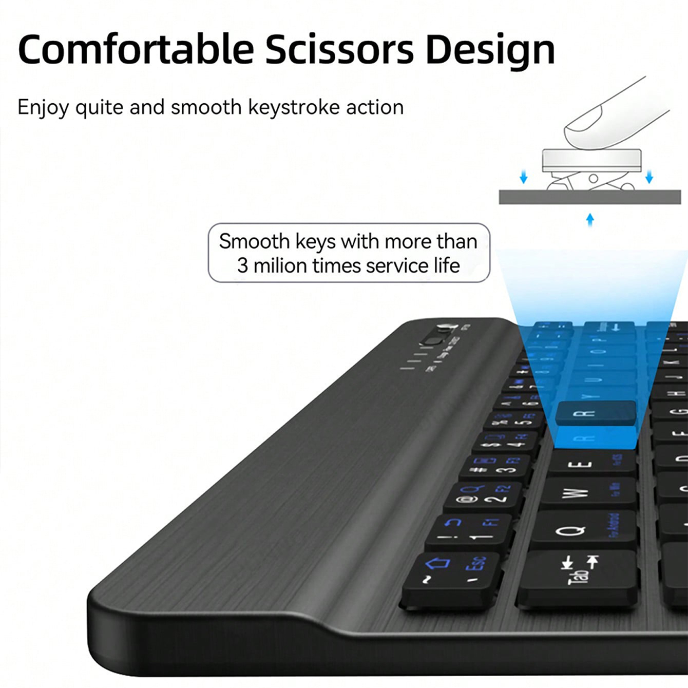 Çok Dilli Klavye Tablet Androi - Gaming Keyboard And Mouse Wireless incelemesi ve fiyatı