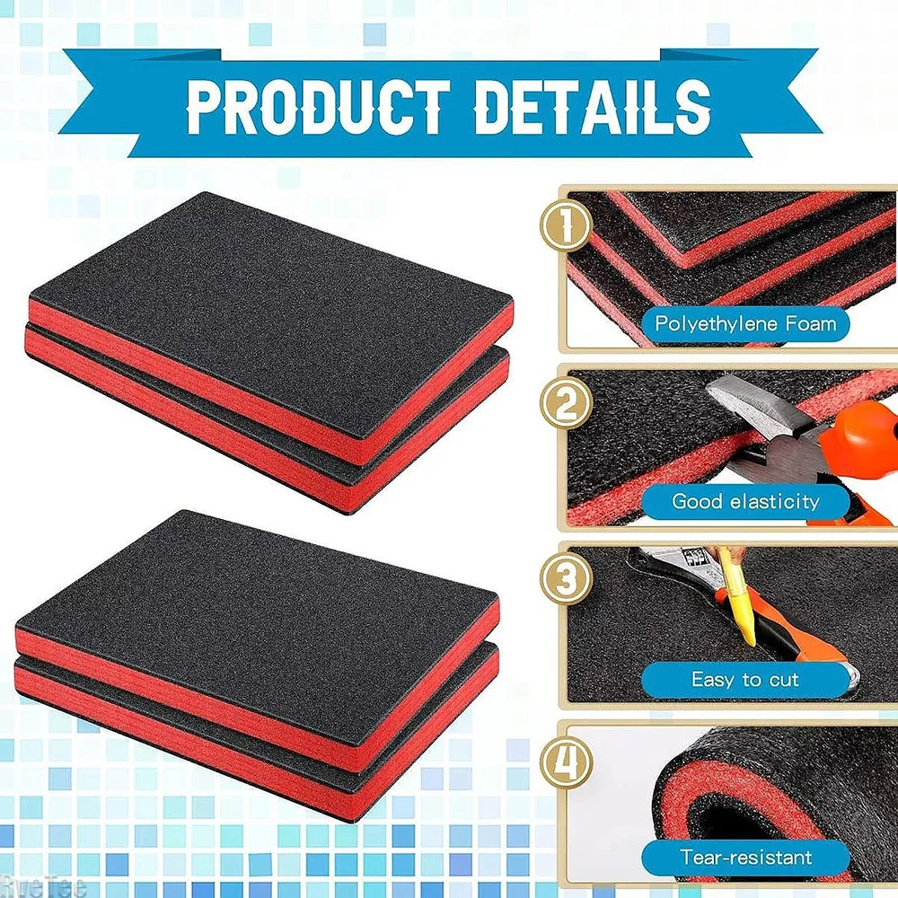 4 adet Alet Kutusu Köpük Ekler - Polyurethane Foam Sheet incelemesi ve fiyatı