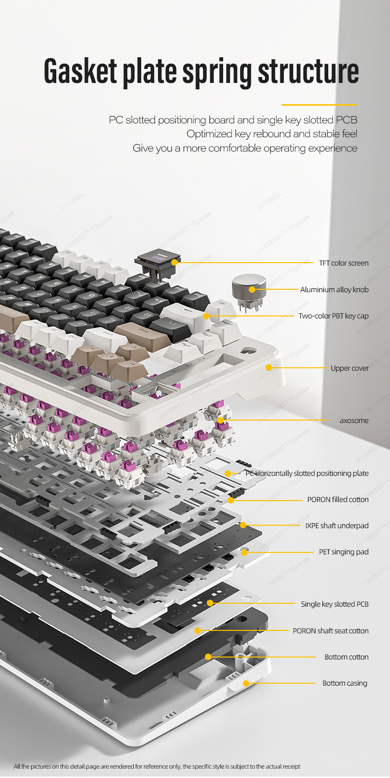 2024 Yeni AL66 Mekanik Klavye  - Gaming Keyboard Hot Swappable incelemesi ve fiyatı