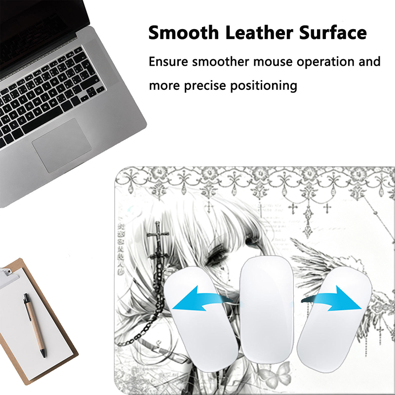 Deri Mousepad Siyah Beyaz Anim - Gaming Keyboard And Mouse incelemesi ve fiyatı
