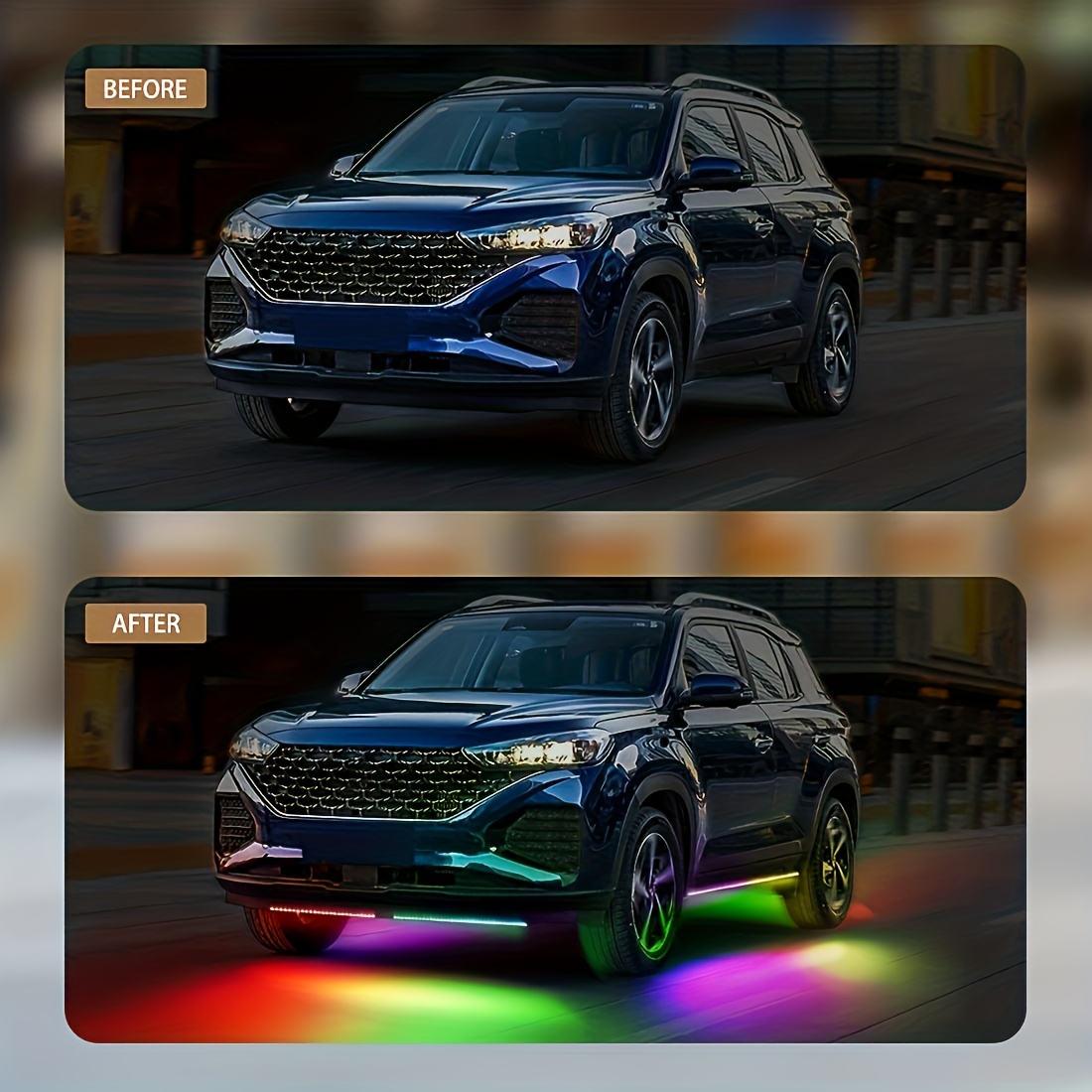 RGB Esnek Araba Underglow ışık - Rgb Underglow Strip incelemesi ve fiyatı