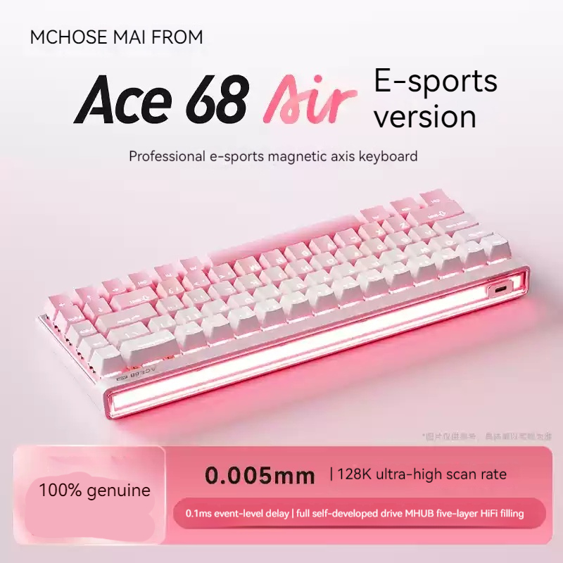 Mchose Ace68 Air Manyetik Ekse - Gaming Keyboard Ergo incelemesi ve fiyatı
