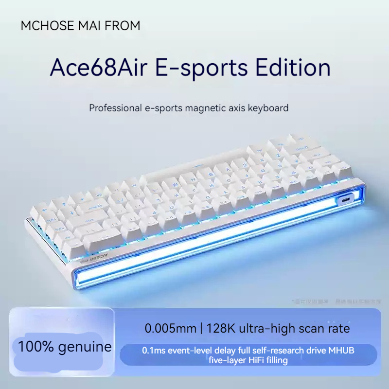 Mchose Ace68 Air Manyetik Ekse - Gaming Keyboard Ergo incelemesi ve fiyatı