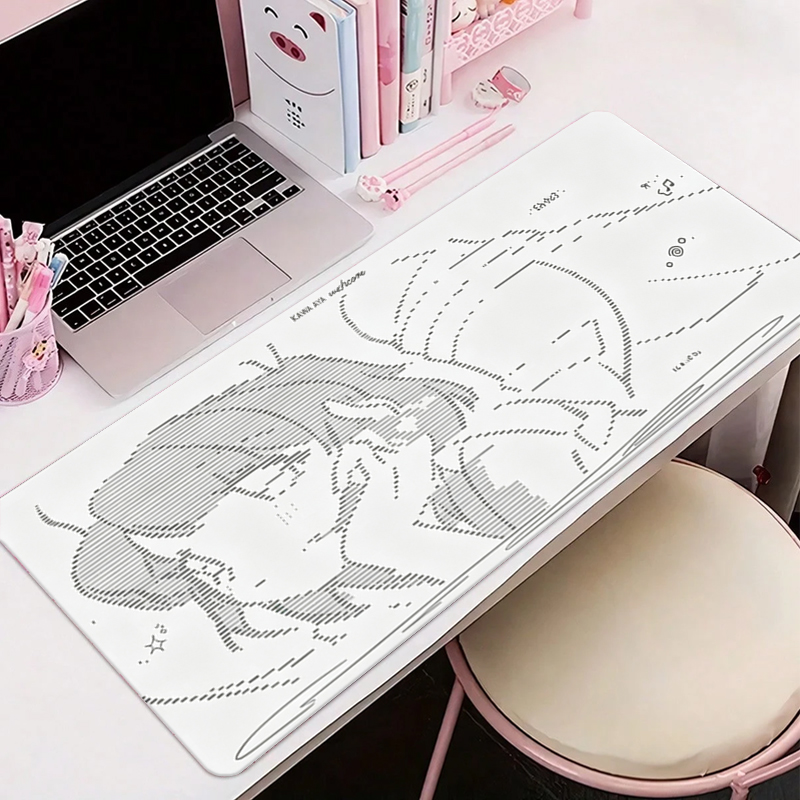 1 adet deri Mouse Pad Anime me - Gaming Keyboard And Mouse incelemesi ve fiyatı