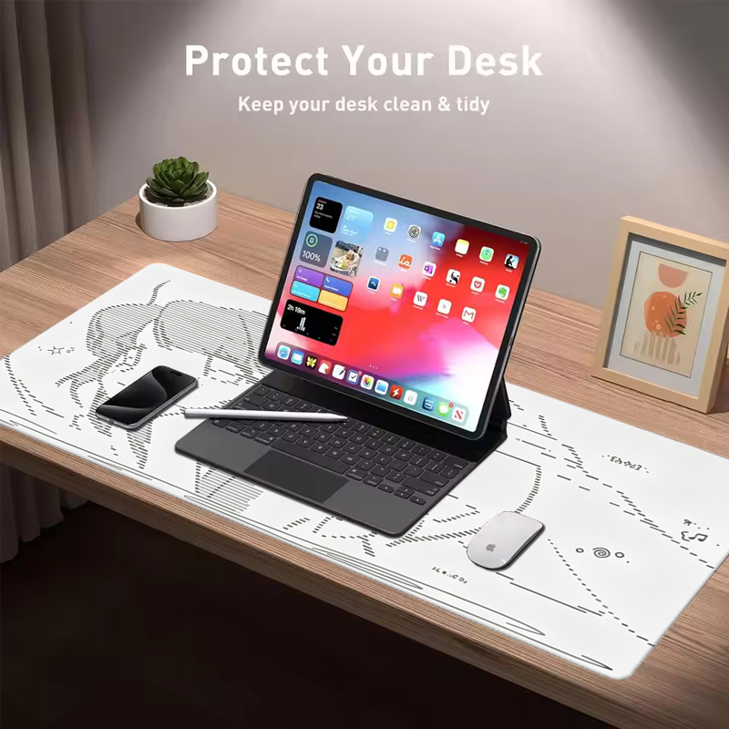 1 adet deri Mouse Pad Anime me - Gaming Keyboard And Mouse incelemesi ve fiyatı